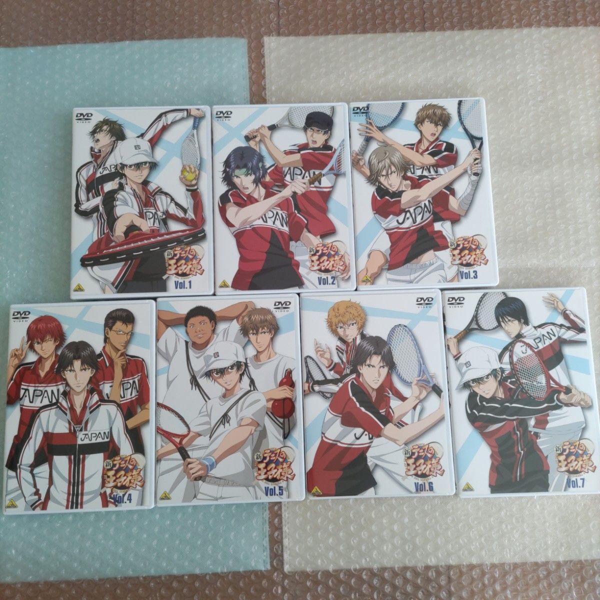 新テニスの王子様 テレビアニメ DVD Vol.1~7巻 コンプリートセット 新テニスの王子様 テレビアニメ DVD Vol.1~7巻 コンプリートセット