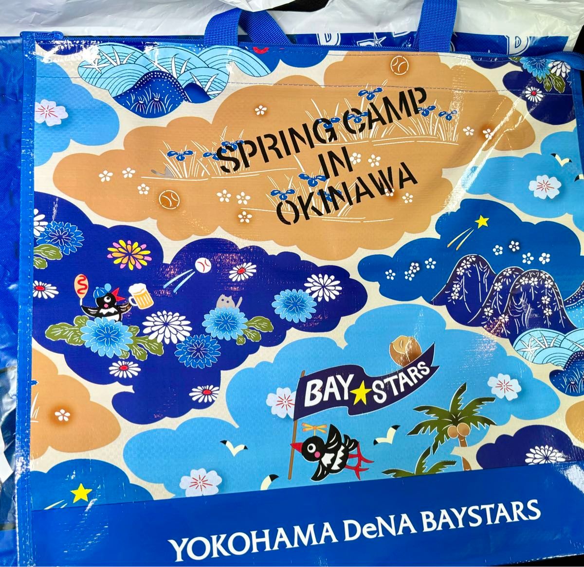 横浜DeNAベイスターズ 沖縄 宜野湾 キャンプ ショッピングバッグ 横浜DeNAベイスターズ 沖縄 宜野湾 キャンプ ショッピングバッグ