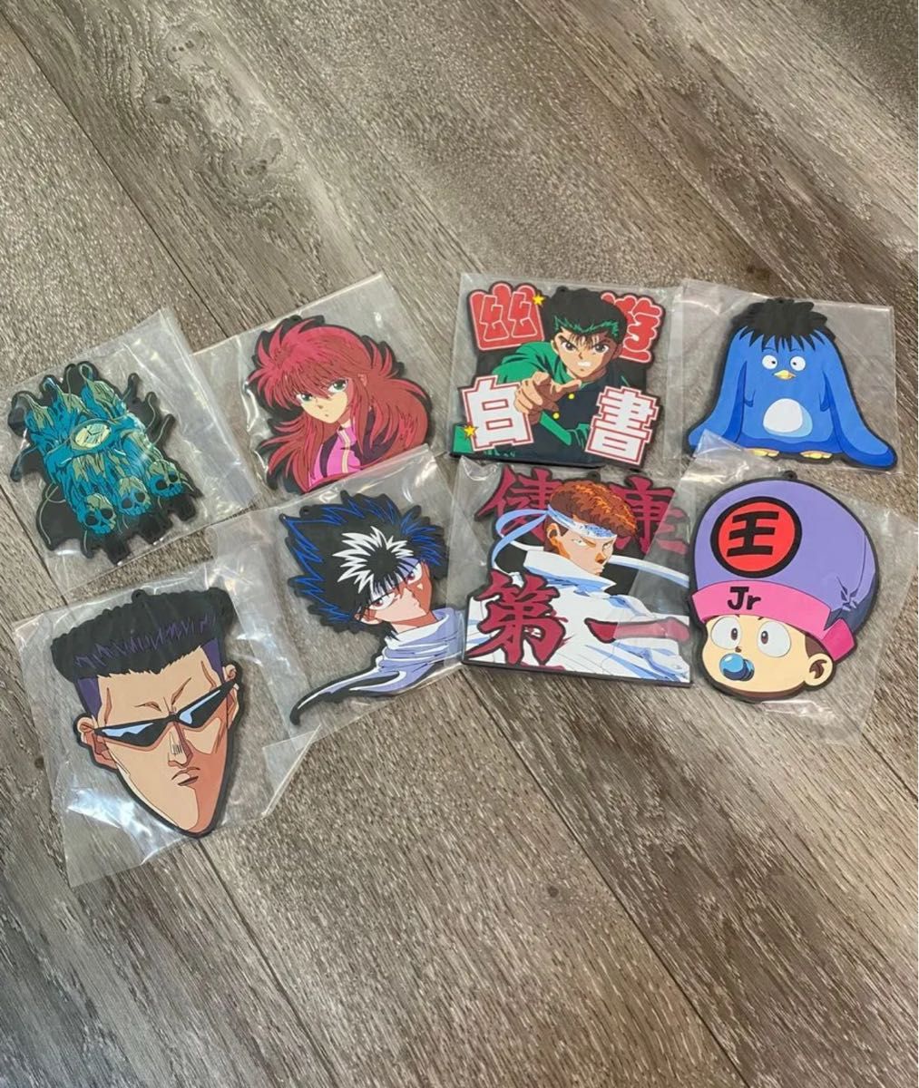一番くじ 幽遊白書 F賞 ラバーコースター 8種コンプリートセット 一番くじ 幽遊白書 F賞 ラバーコースター 8種コンプリートセット