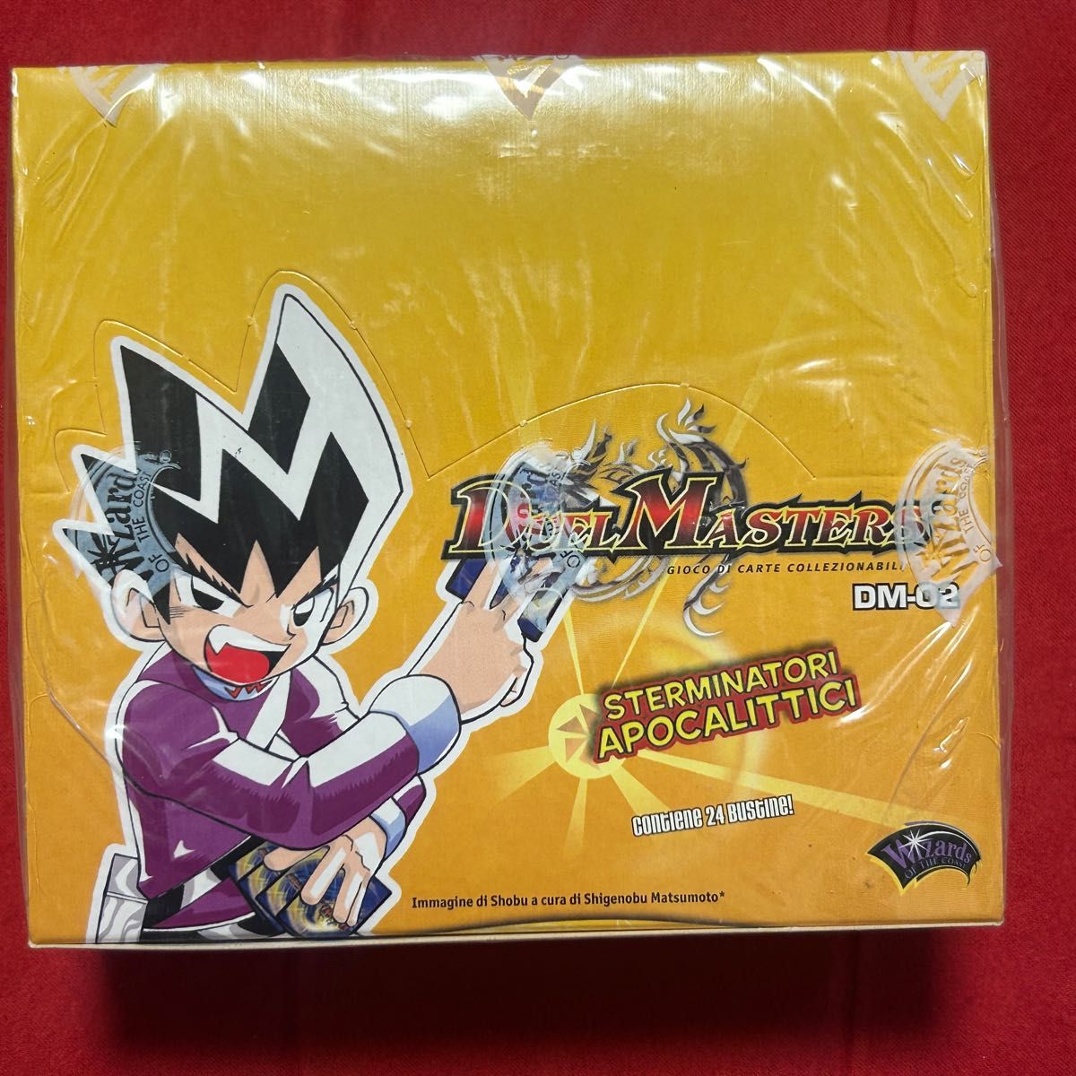 希少 絶版 デュエルマスターズ 未開封box イタリア版 DM-02 進化 希少 絶版 デュエルマスターズ 未開封box イタリア版 DM-02 進化