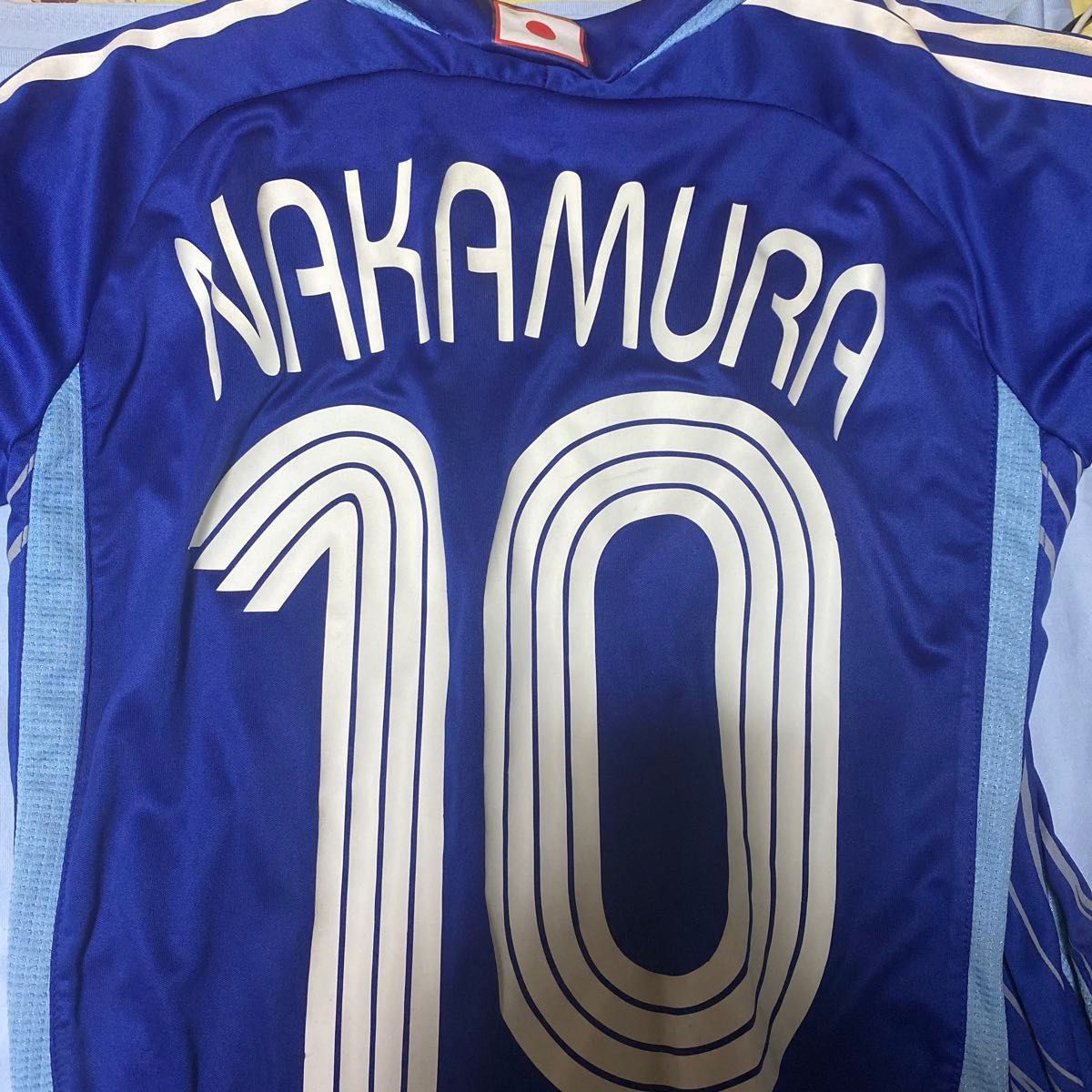 日本代表 横浜FC 中村俊輔 2006 ワールドカップ ユニフォーム 日本代表 横浜FC 中村俊輔 2006 ワールドカップ ユニフォーム