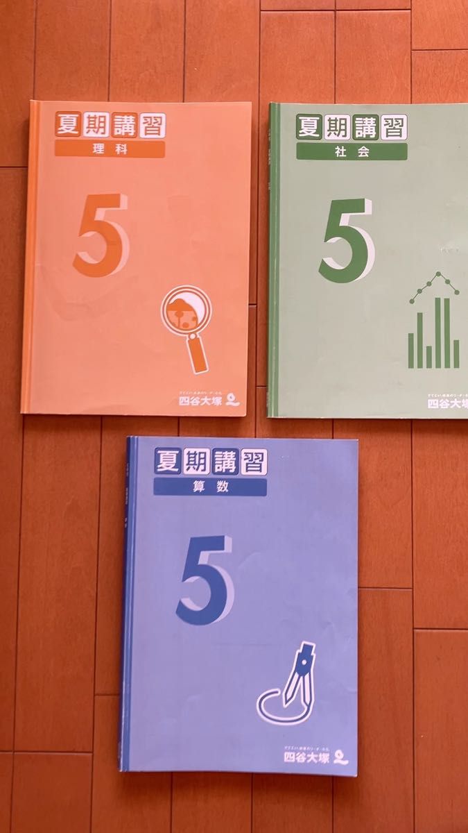 四谷大塚 5年 夏期講習テキスト 中学受験