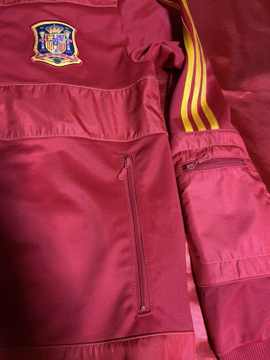 Aucru Com Adidas スペイン代表 トラックトップ ジャージ 10 サイズm Aucru Com Adidas スペイン代表 トラックトップ ジャージ 10 サイズm