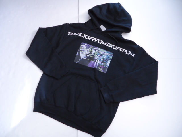 【KCM】bem-60-M★タグ付新品★【F-LAGSTUF-F/フラグスタフ】BEAMS　Labo HOODIE　ラボ フーディ パーカー　M　ブラック_画像1