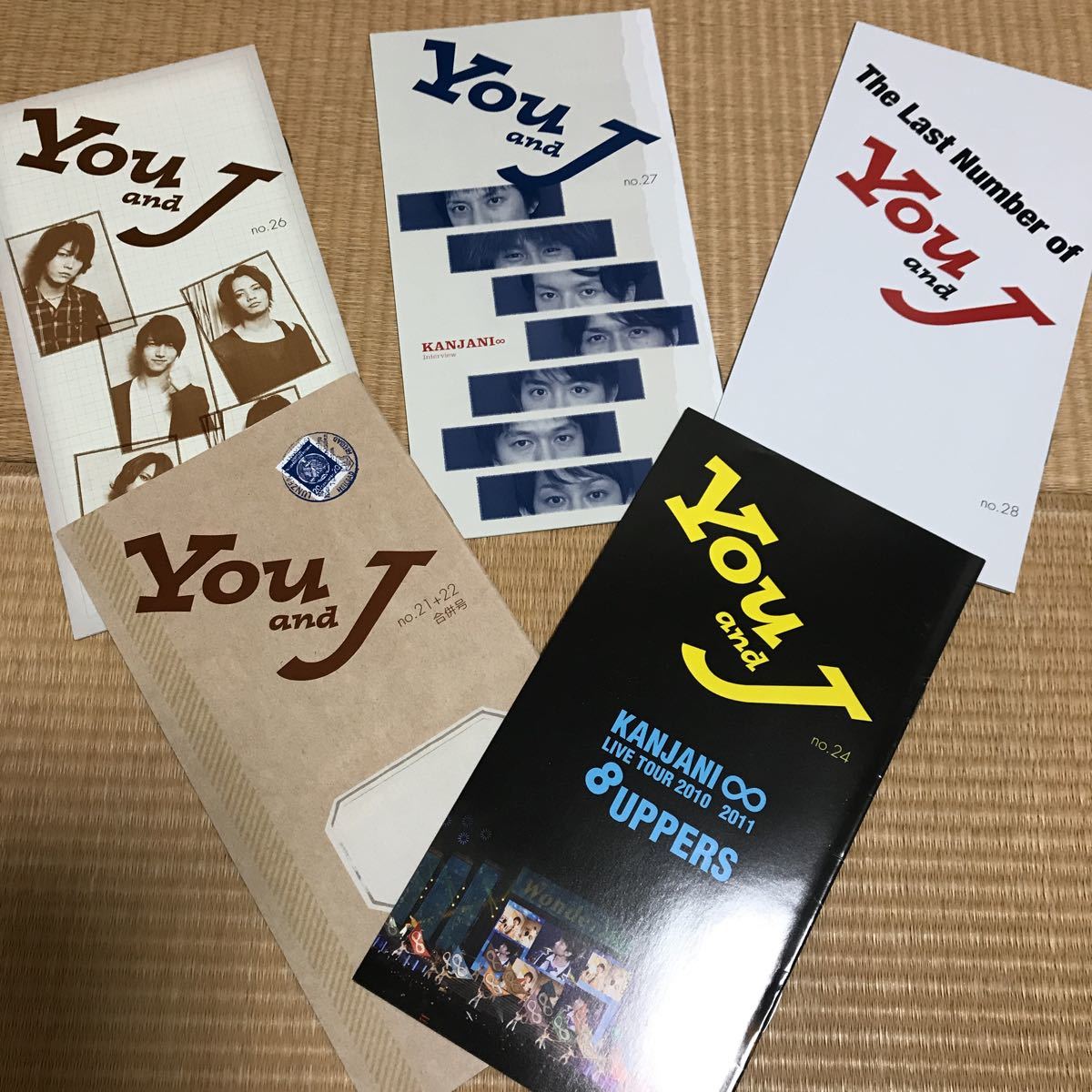 ヤフオク You And J ファンクラブ会報5冊セット 21 22合