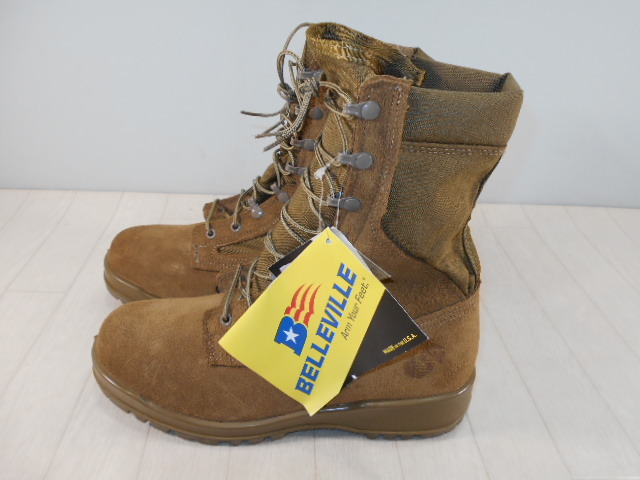 米軍放出品　BELLEVILLE BOOTS (STEEL TOE) サイズ１０．５Ｒ(28.5cm)_画像1