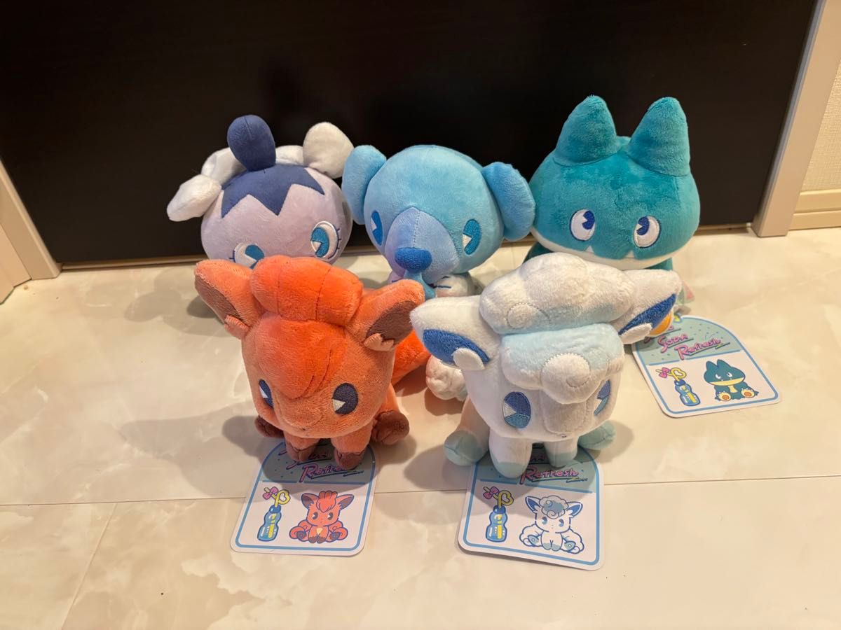 ポケモンセンター限定 サイコソーダ ぬいぐるみ 5点セット ポケモンセンター限定 サイコソーダ ぬいぐるみ 5点セット