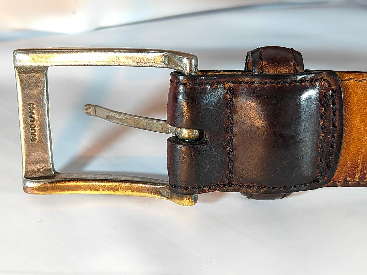 シェルコードバン】Alden 正規品 高級レザーベルト オールデン シェルコードバン】Alden 正規品 高級レザーベルト オールデン
