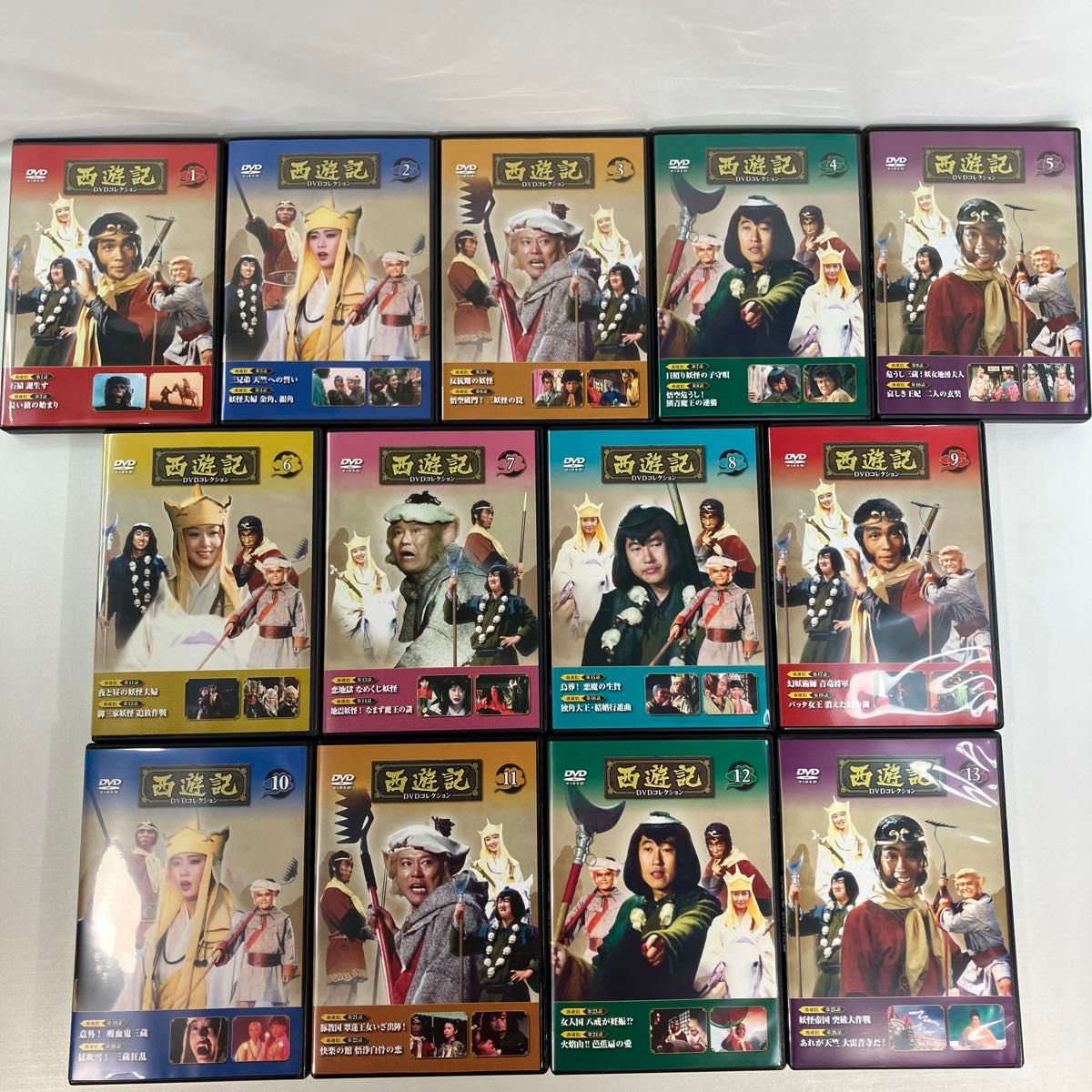デアゴスティーニ 「西遊記 DVDコレクション」 創刊号〜第26号 デアゴスティーニ 「西遊記 DVDコレクション」 創刊号〜第26号
