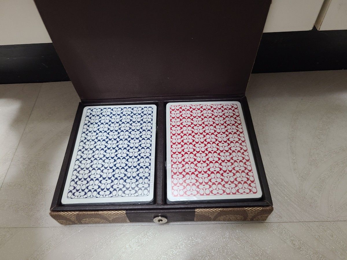 コーチ COACH トランプセット 専用ケース付き