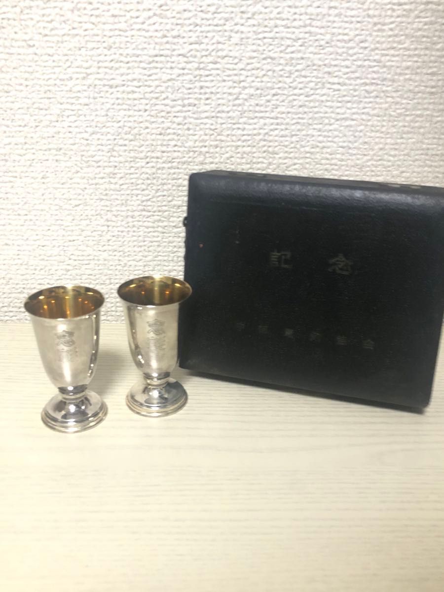 1964年SILVER刻印 リキュール グラス