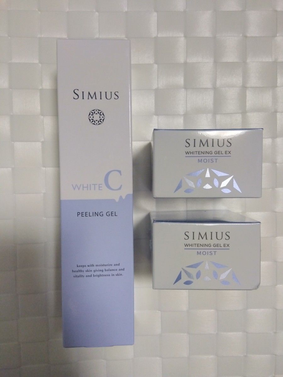 SIMIUS ホワイトC ピーリングジェル 薬用ホワイトニングジェルEX 3点セット