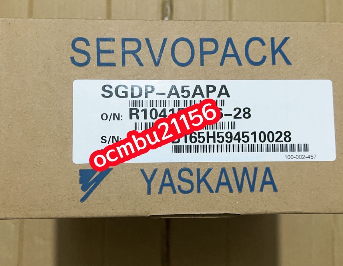 ★新品 安川電機 サーボドライバ SGDP-A5APA【6ケ月保証】