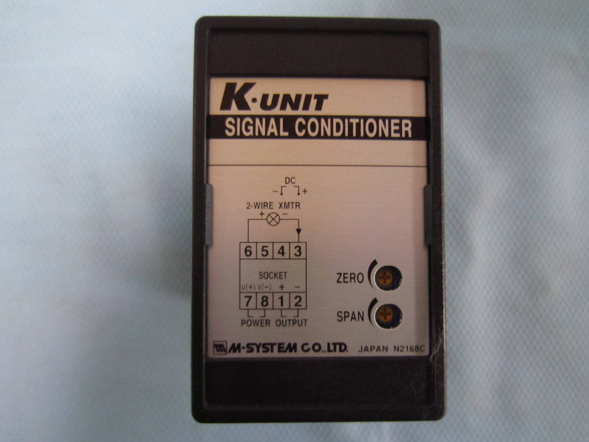 KDY-6-B ディストリビュータ 変換器 K-UNIT SIGNAL CONDITIONER M-SYSTEM_画像1