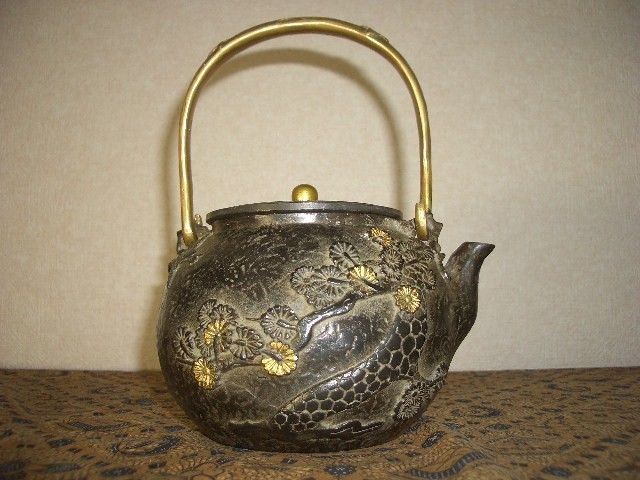 鉄製茶壺・鉄瓶（６９）_画像2
