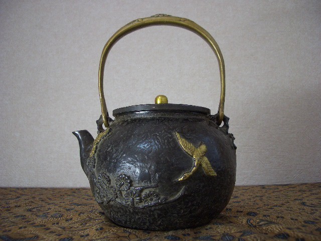 鉄製茶壺・鉄瓶（５１）_画像3