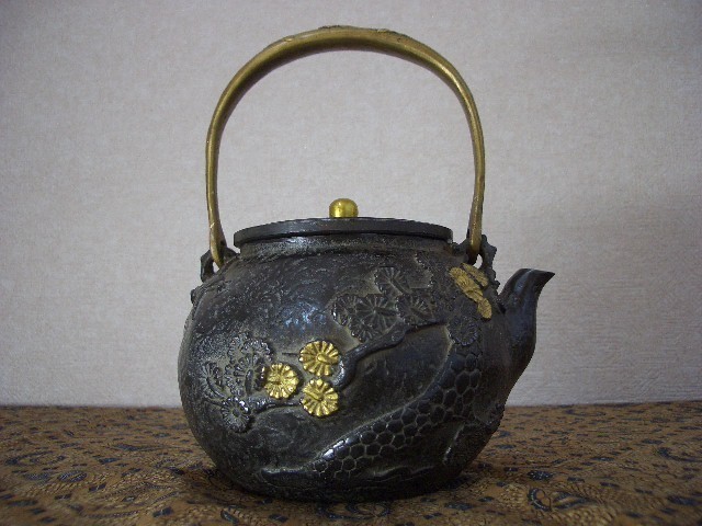 鉄製茶壺・鉄瓶（５１）_画像4