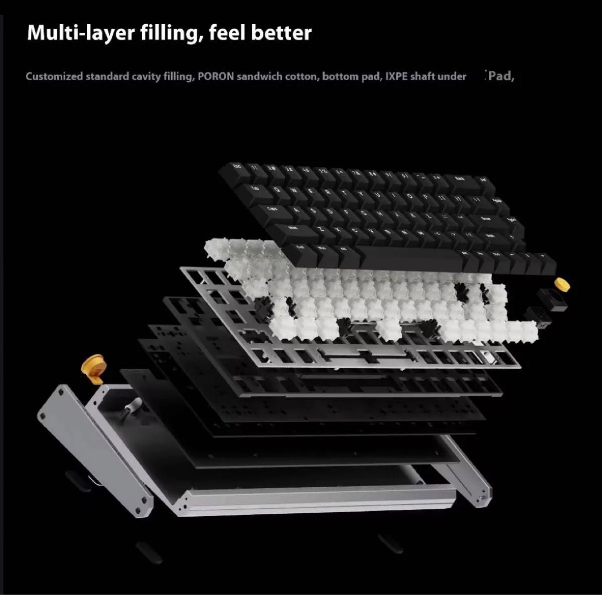 新品未開封】Herald68-MガングレーTTC KOM RGB Switch|Yahoo 新品未開封】Herald68-MガングレーTTC KOM RGB Switch|Yahoo