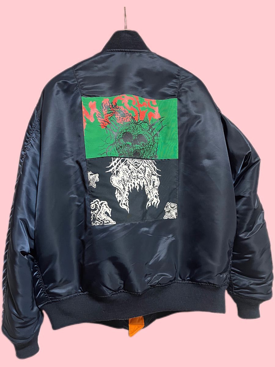長瀬智也氏着用 MASSES MA-1 ブルゾン BLACK|Yahoo!フリマ(旧 長瀬智也氏着用 MASSES MA-1 ブルゾン BLACK|Yahoo!フリマ(旧