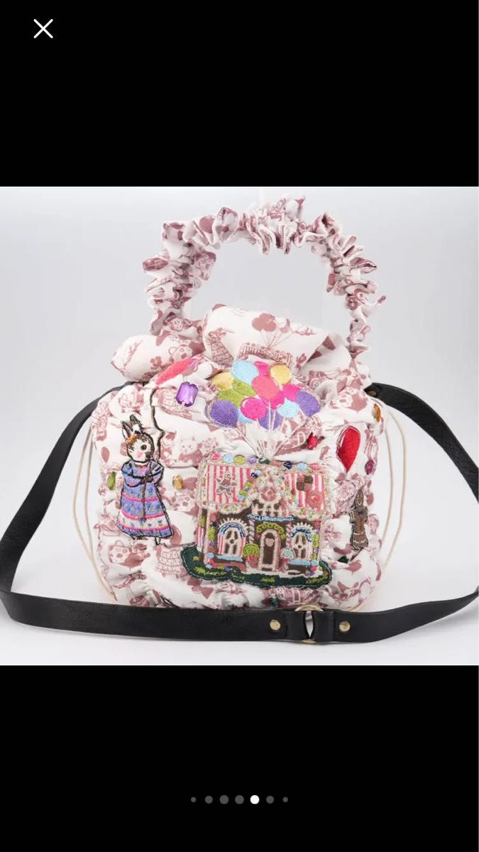 tamaoworld 2WAY巾着バッグ House of Candy タマオワールド