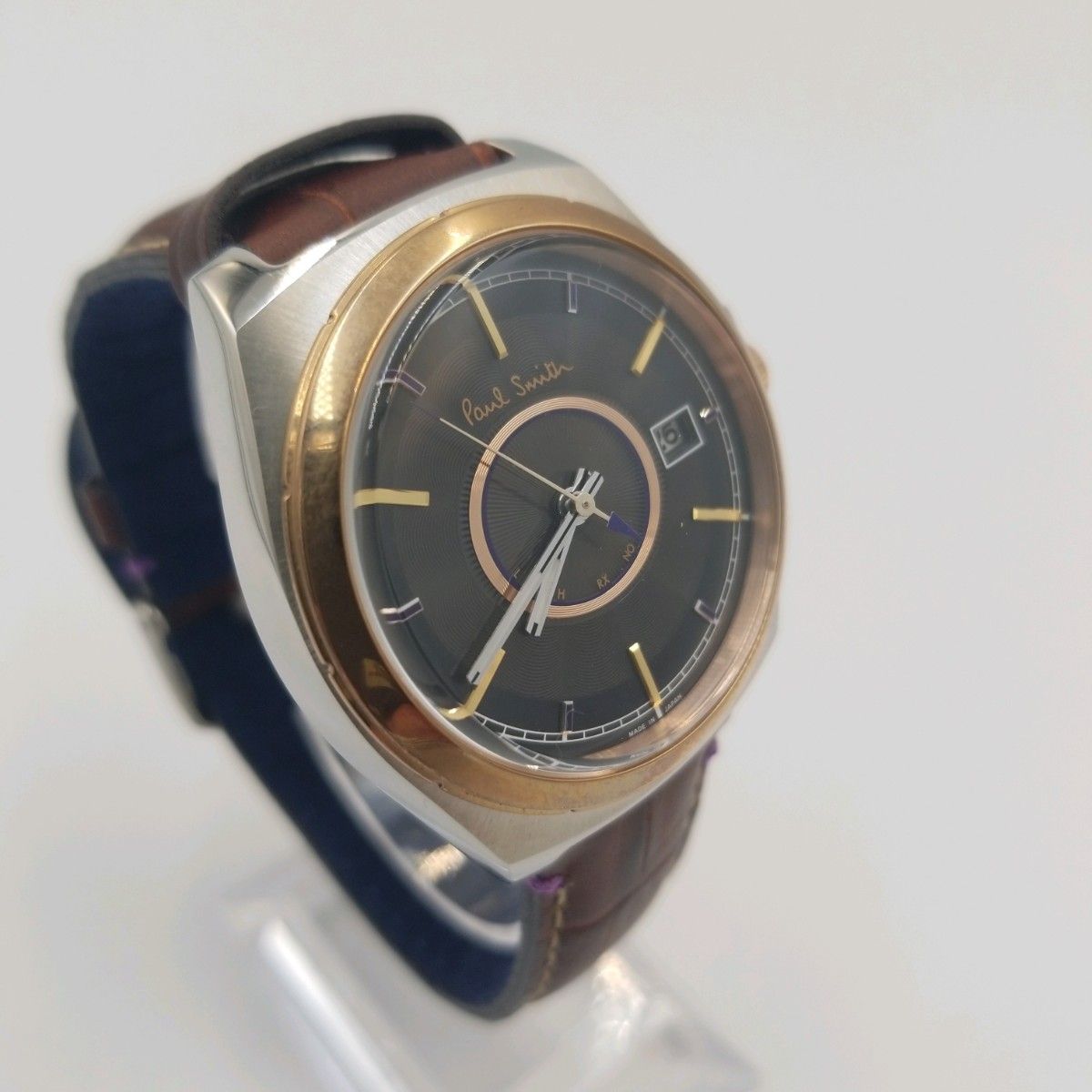 極美品】ポールスミス PaulSmith 電波ソーラー 腕時計 クォーツ 極美品】ポールスミス PaulSmith 電波ソーラー 腕時計 クォーツ