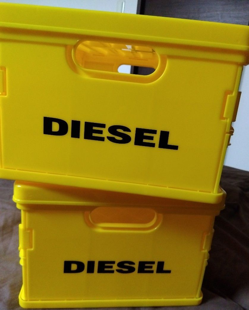 diesel ディーゼル 非売品 コンテナボックス 新品 2個セット 新品 未使用 ディーゼル DIESEL コンテナ ボックス 非売品