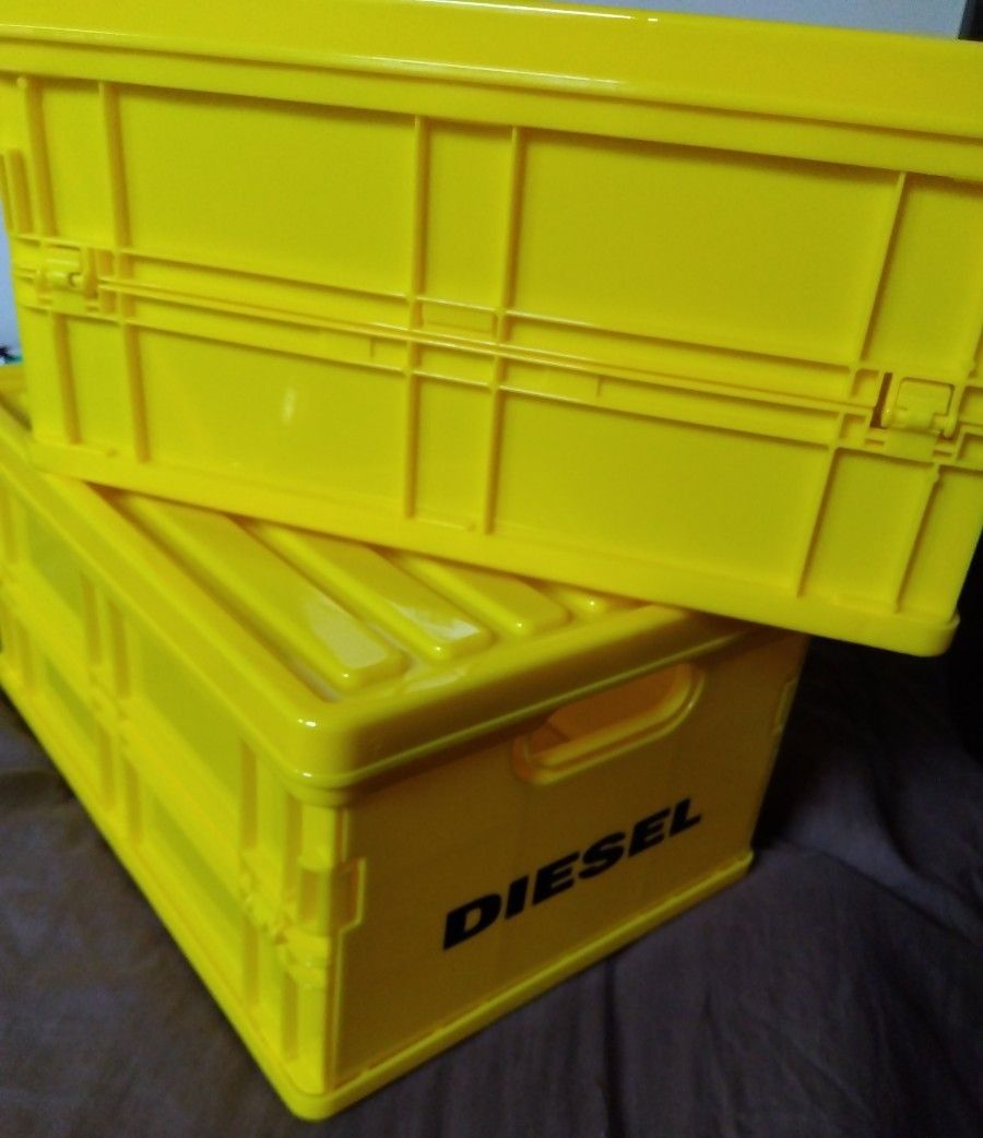 diesel ディーゼル 非売品 コンテナボックス 新品 2個セット 新品 未使用 ディーゼル DIESEL コンテナ ボックス 非売品