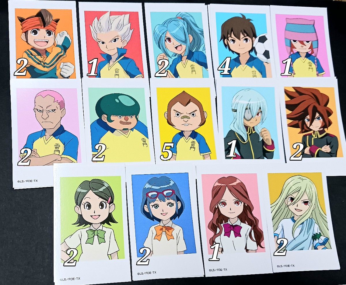 イナズマイレブン ミニフォトカード クリアカード|Yahoo!フリマ イナズマイレブン ミニフォトカード クリアカード|Yahoo!フリマ