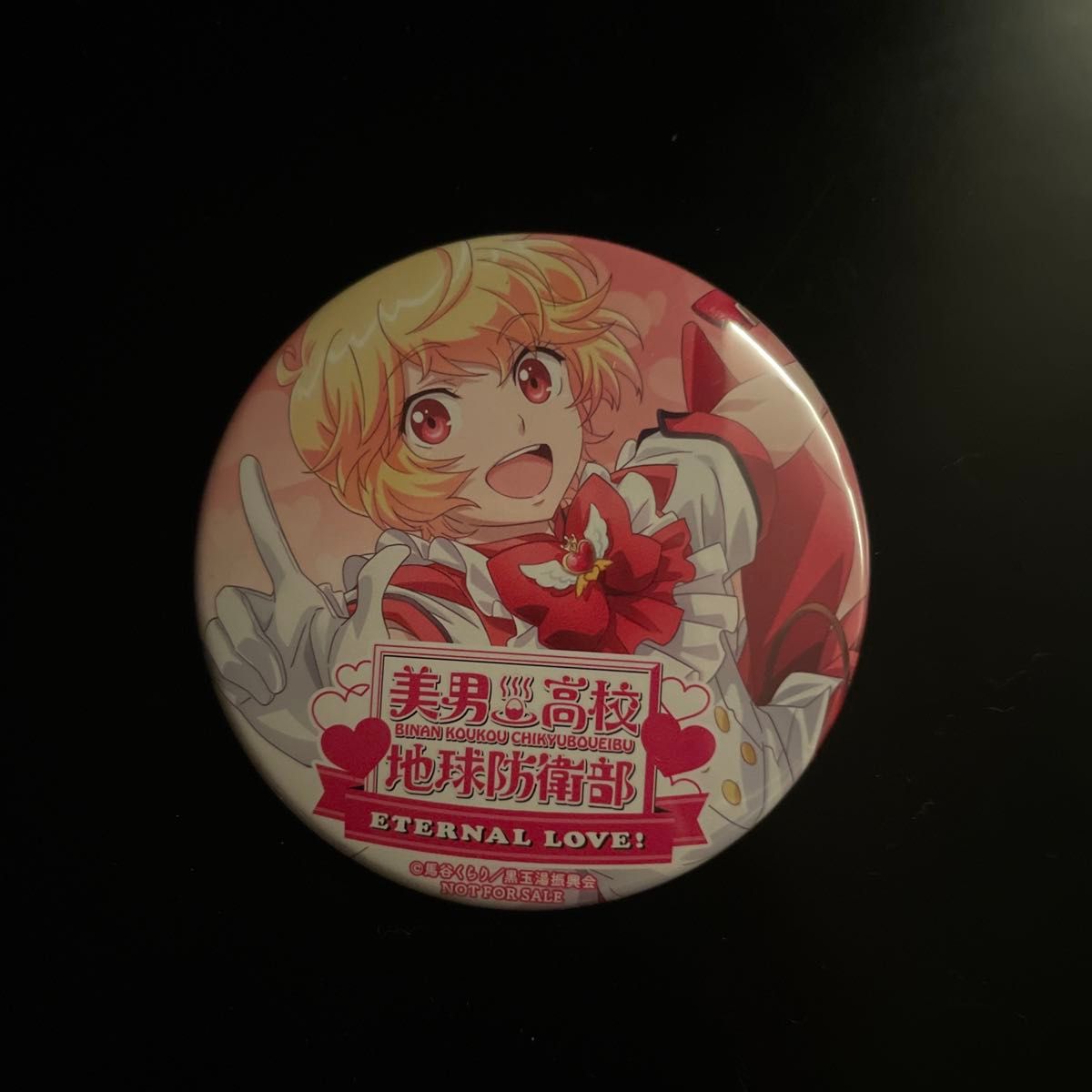 美男高校地球防衛部 ETERNAL LOVE！前売り特典 箱根有基  缶バッジ