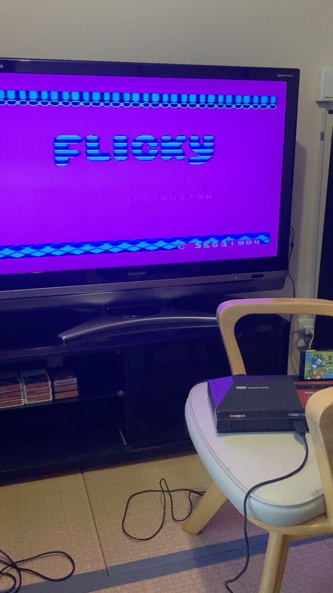 SEGA SC-3000 or SG-1000 /MASTER SYSTEM ソフト FLICKY 動作確認済み カセットのみ