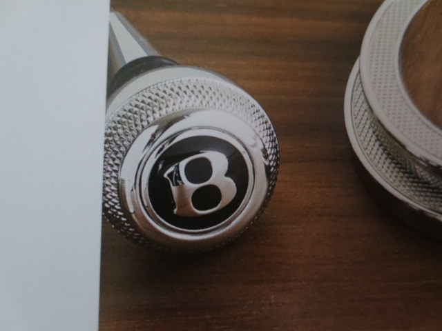  Bentley BENTLEY* вино колпачок для бутылки Британия производства * Bentley фирма легализация официальный лицензия товар * Mulsanne Rolls Royce * Ben Tiga 