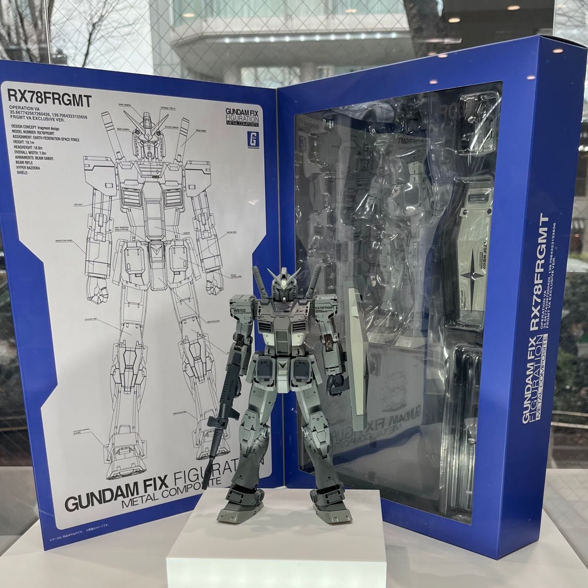 GUNDAM FIX FIGURATION METAL COMPOSITE RX78FRGMT GUNDAM GUNDAM FIX FIGURATION METAL COMPOSITE RX78FRGMT GUNDAM