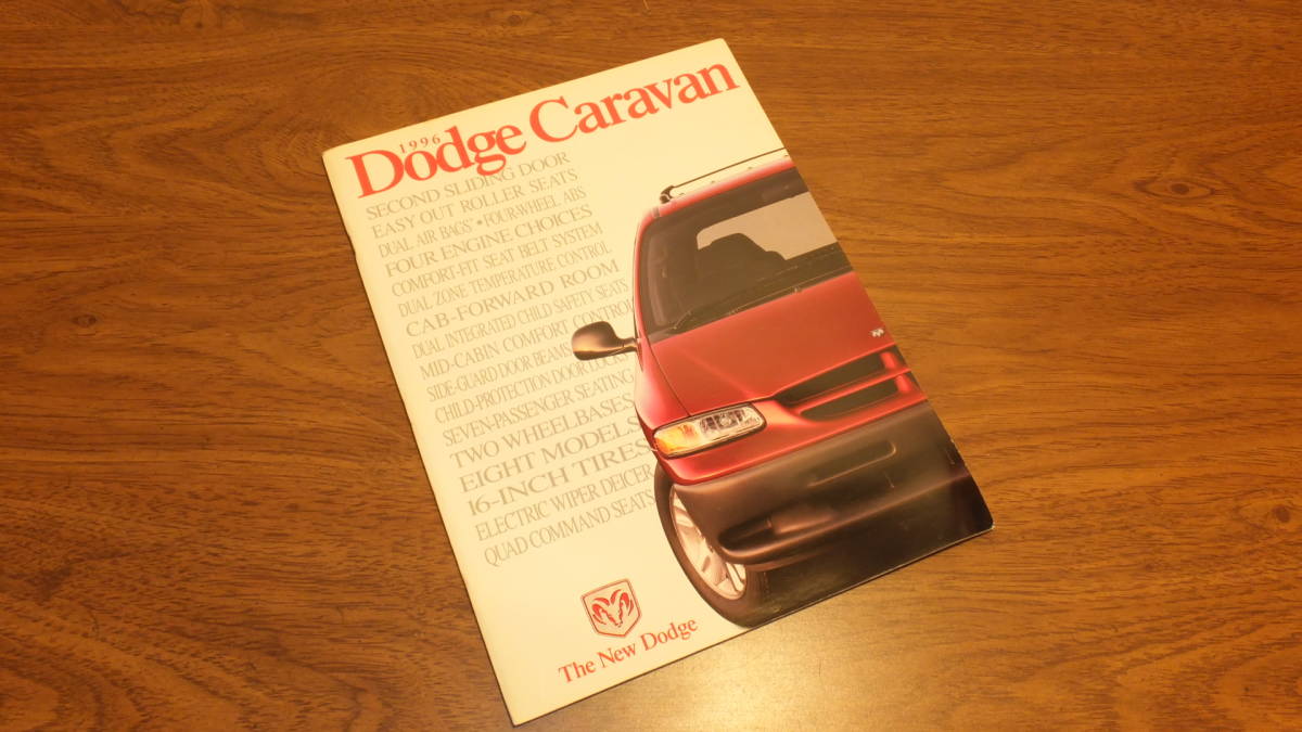 [DODGE]1996 Dodge Caravan America book@ country catalog CARAVAN DODGE Chrysler minivan 