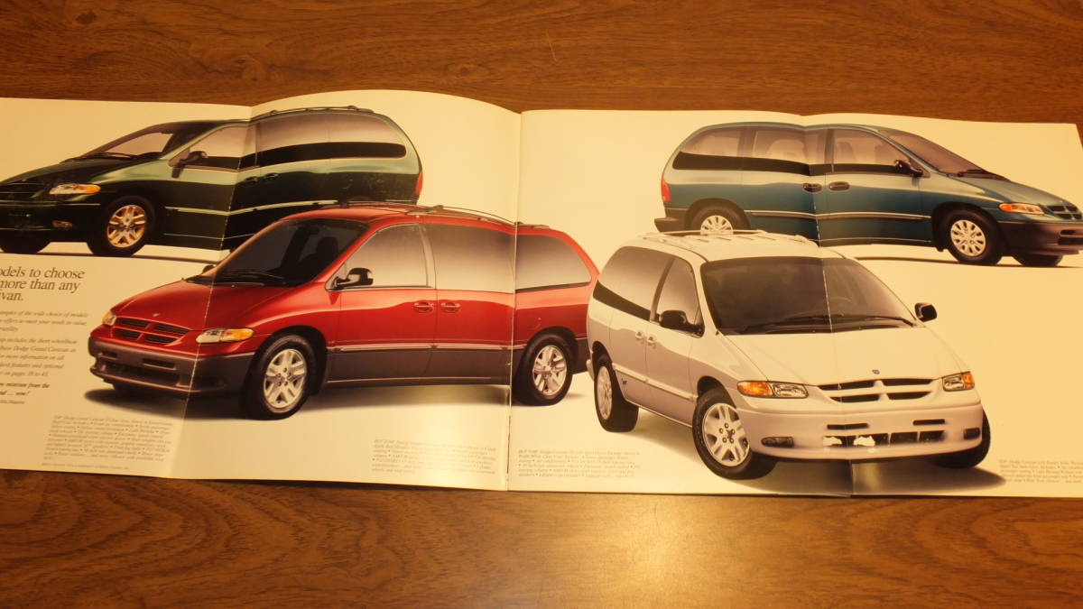 [DODGE]1996 Dodge Caravan America book@ country catalog CARAVAN DODGE Chrysler minivan 