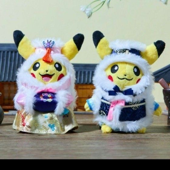 韓国限定】ピカチュウ 韓服 ぬいぐるみ ポケモン キーホルダー 2 韓国限定】ピカチュウ 韓服 ぬいぐるみ ポケモン キーホルダー 2