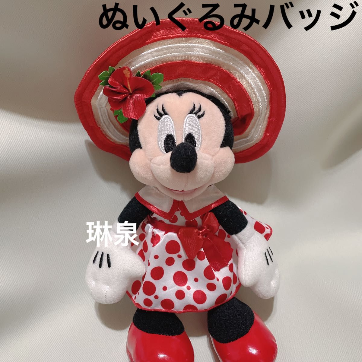 ディズニー ミニーのスタイルスタジオ ミニー ぬいぐるみバッジ ディズニー ミニーのスタイルスタジオ ミニー ぬいぐるみバッジ