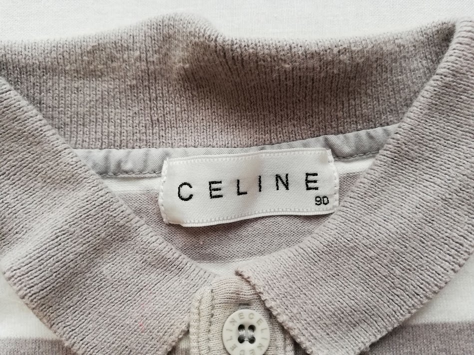 【正規品】中古 CELINE／ セリーヌ キッズ 長袖 ポロシャツ SIZE（90） #yh-333_画像2