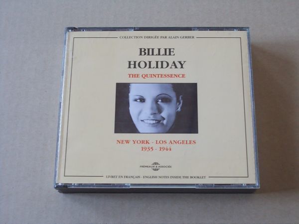 E2663　即決　CD　ビリー・ホリデイ　BILLIE HOLIDAY『THE QUINTESSENCE　NEW YORK LOS ANGELES 1935-1944』　輸入盤　2枚組_画像1