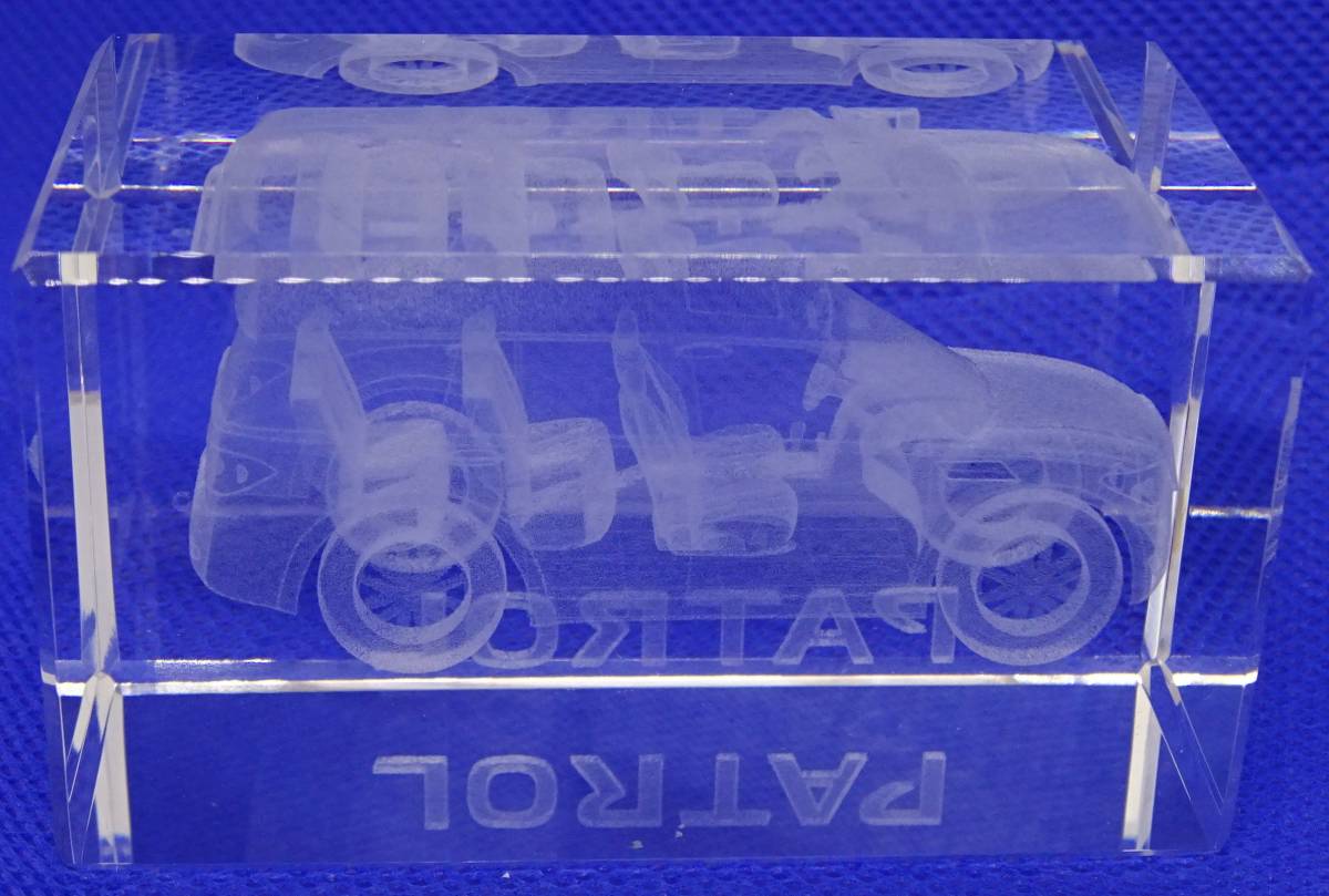  Nissan Patrol Y62 3D crystal пресс-папье 