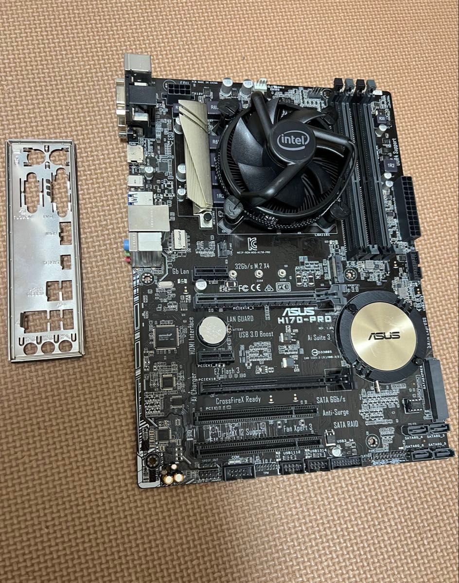 ASUS H170 PRO マザーボード 動作品② ASUS H170 PRO マザーボード 動作品②