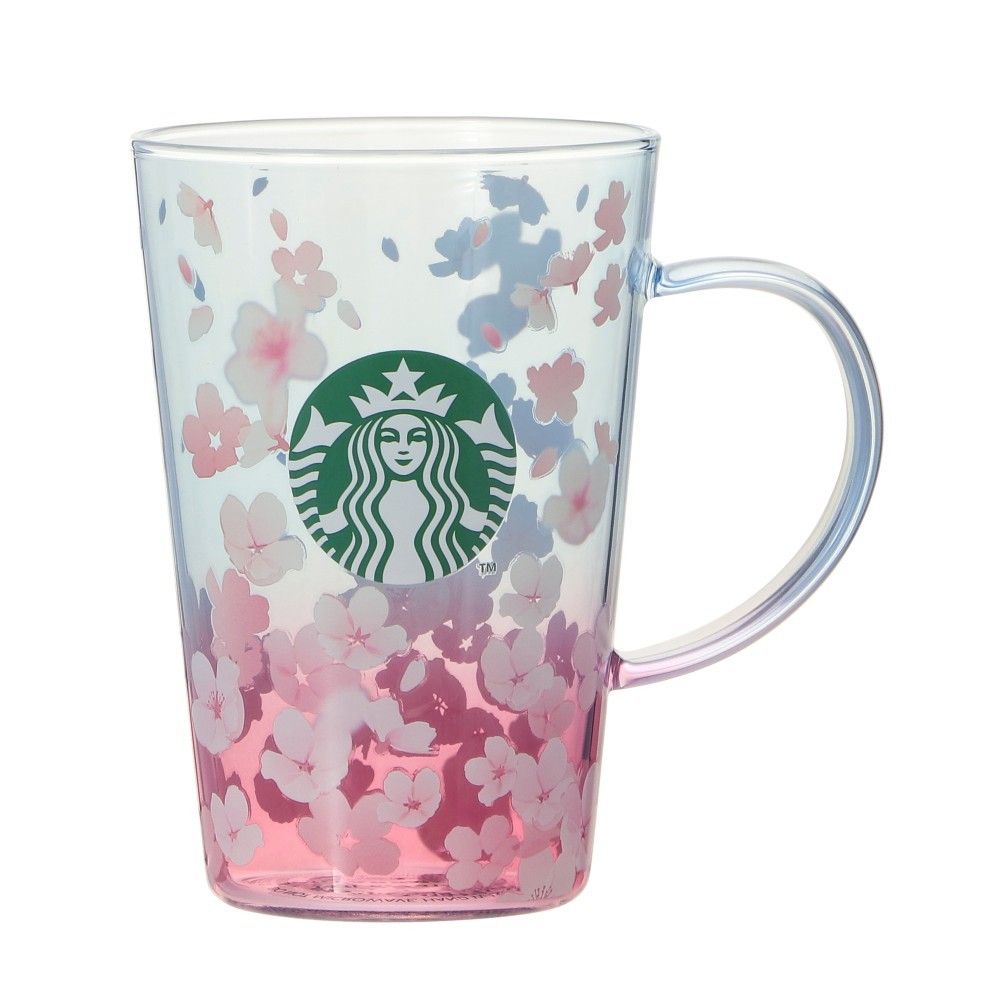 スタバ SAKURA 2025 耐熱 グラス マグ スプリング シーズン スタバ SAKURA 2025 耐熱 グラス マグ スプリング シーズン