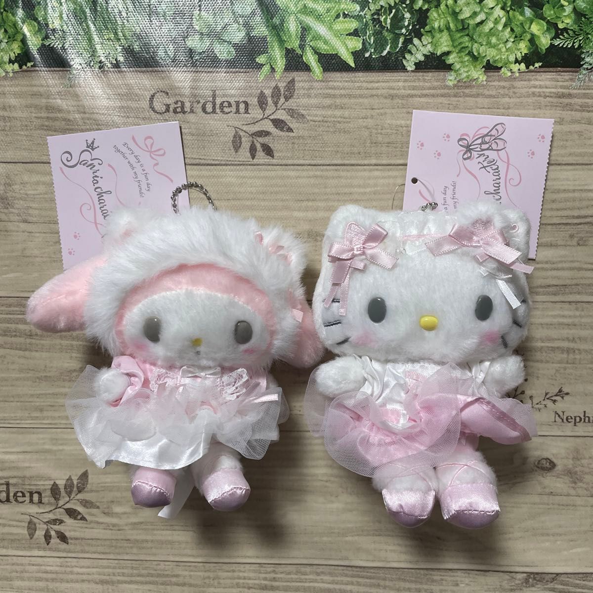 サンリオ 白猫バレリーナデザインシリーズ キティ & マイ サンリオ 白猫バレリーナデザインシリーズ キティ & マイ