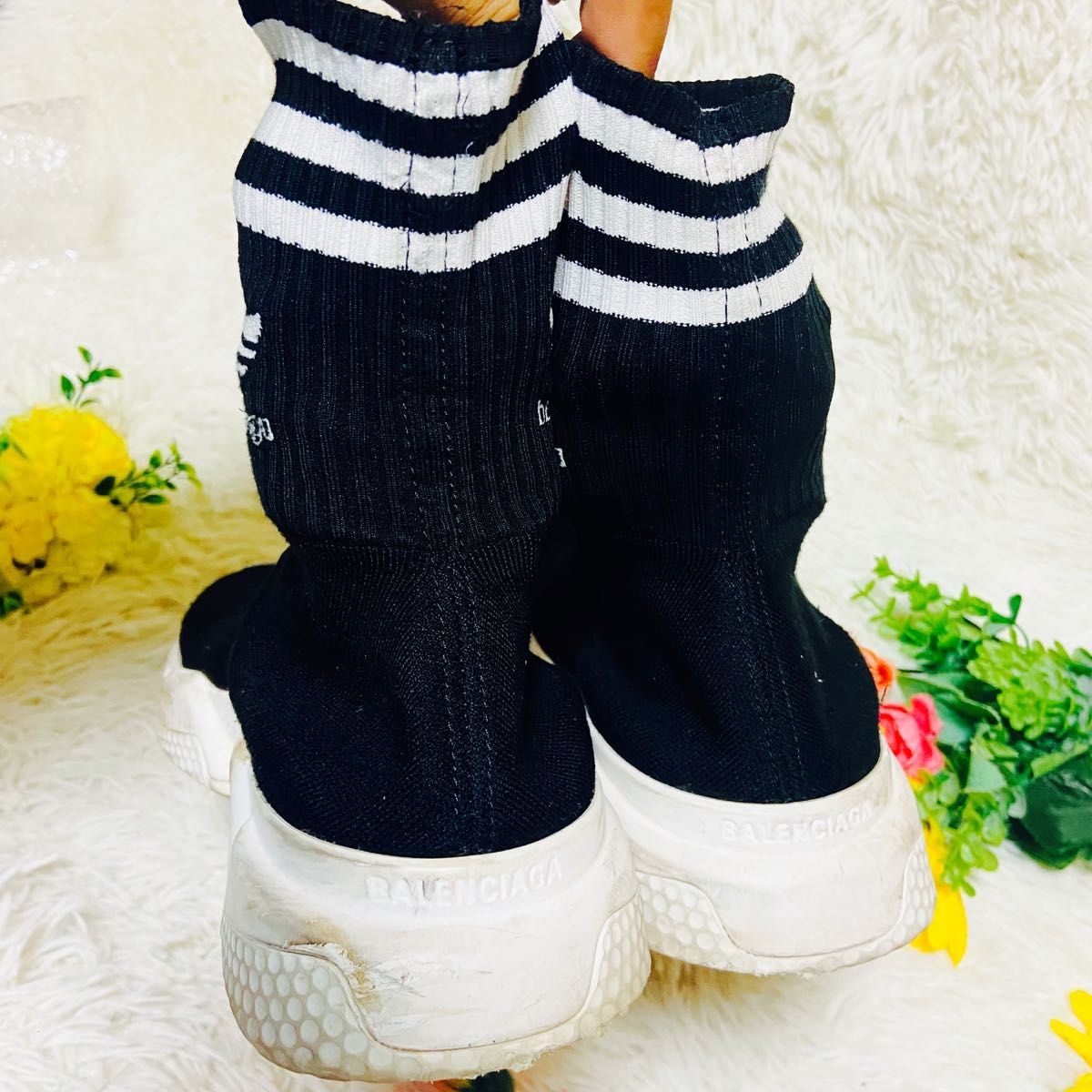 27cm BALENCIAGA adidas スニーカー スピードトレーナー 27cm BALENCIAGA adidas スニーカー スピードトレーナー