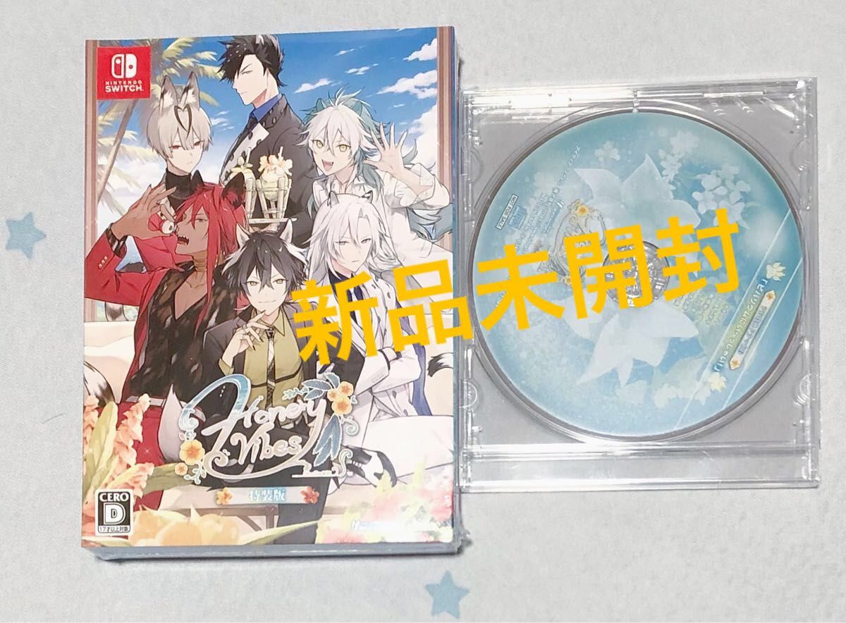 ②Switch Honey Vibes 特装版 オトメイト乙女ゲーム 新品未開封 新品未開封 Nintendo Switch Honey Vibes 特装版 オトメイト