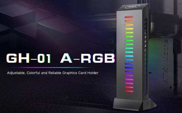 ヤフオク Deepcool Gh 01 A Rgb Vgaサポートステー グラボ