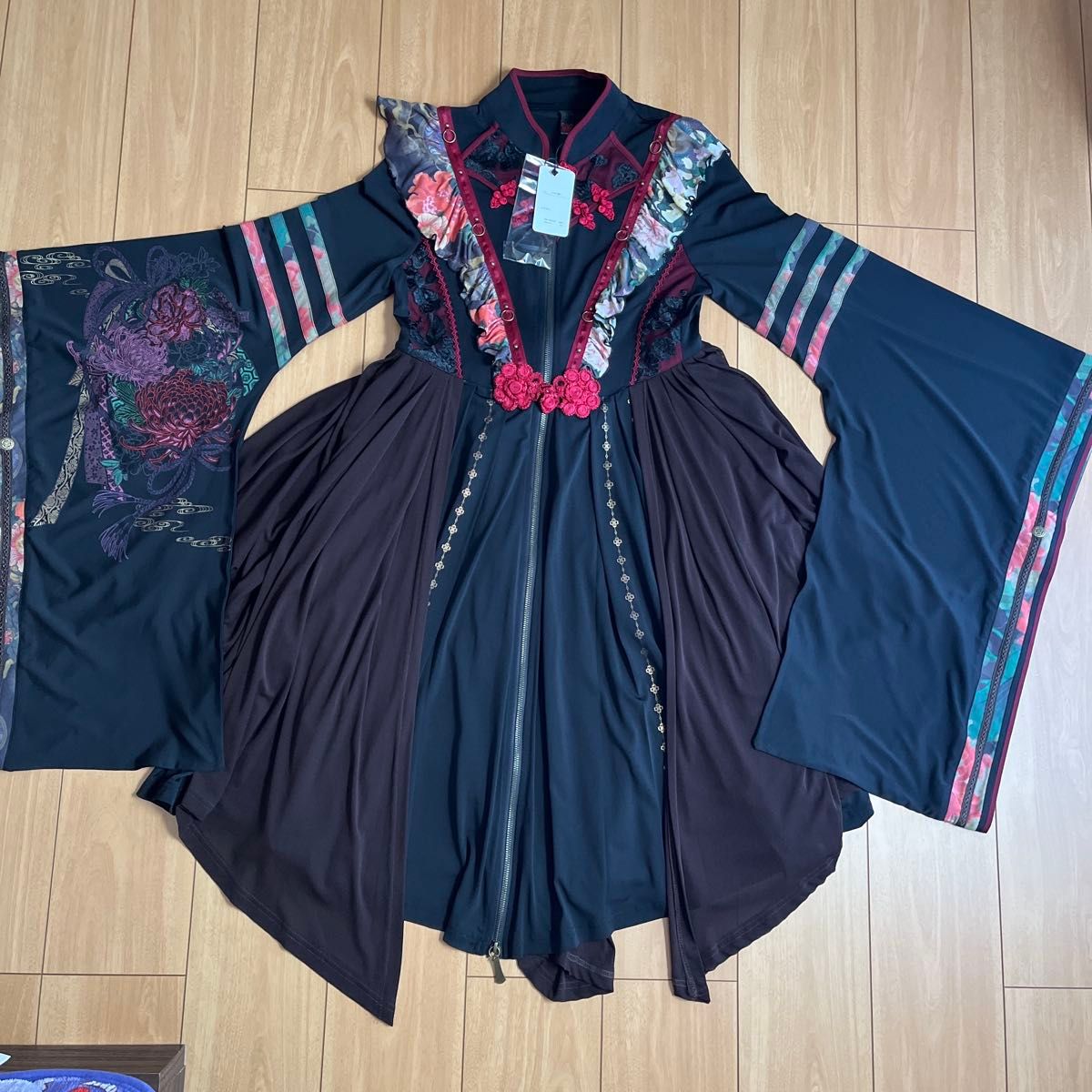 OZZ ONESTE ワンピース 和装 着物 中華 チャイナ ロリータ 和 OZZ ONESTE ワンピース 和装 着物 中華 チャイナ ロリータ 和