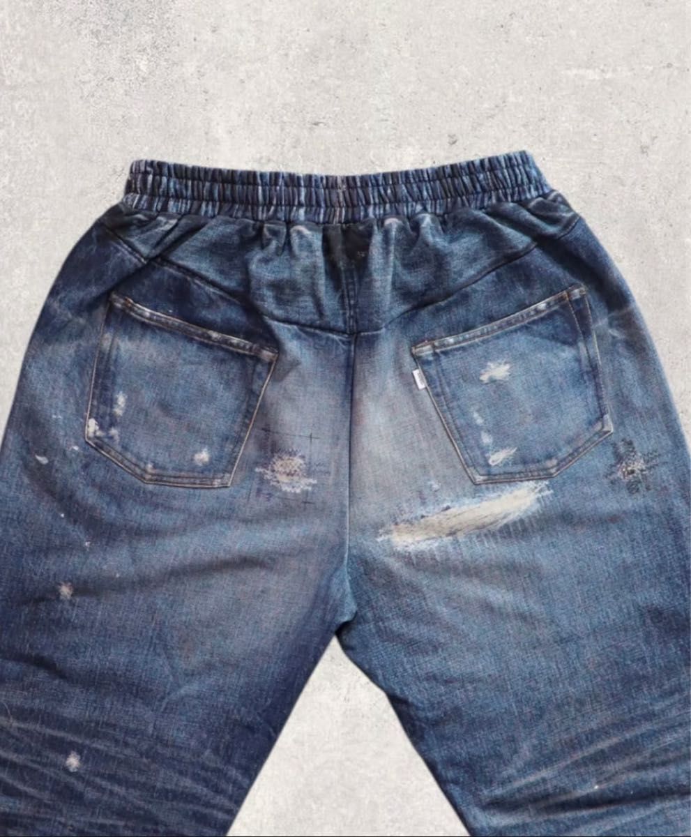 SAPEur サプール 転写プリントスウェットパンツ Lot 5550XX SAPEur サプール 転写プリントスウェットパンツ Lot 5550XX