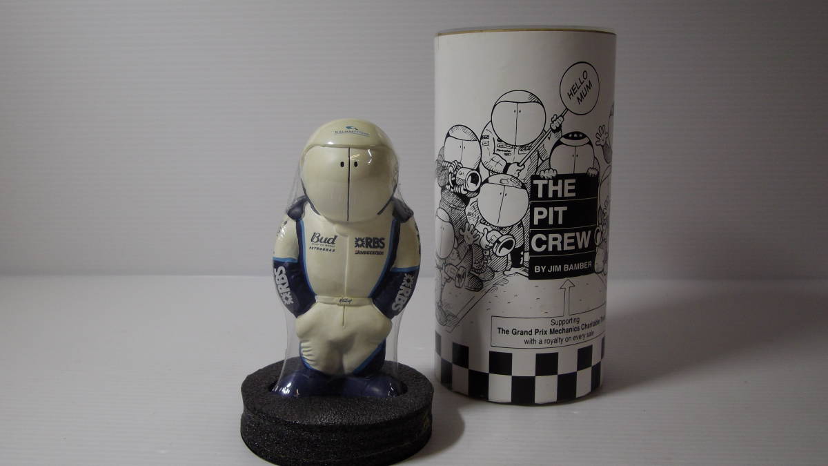 ★D-14 ウイリアムズ　激レア　THE PIT CREW by Jim Bamber TriPlus F1 ピット 人形