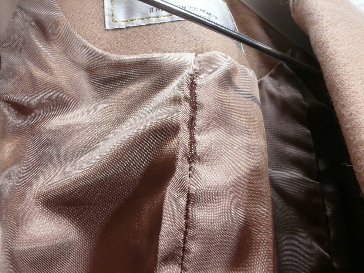 SLY Sly шерсть размер 1 двухцветный пальто женский взрослый женщина модный симпатичный 