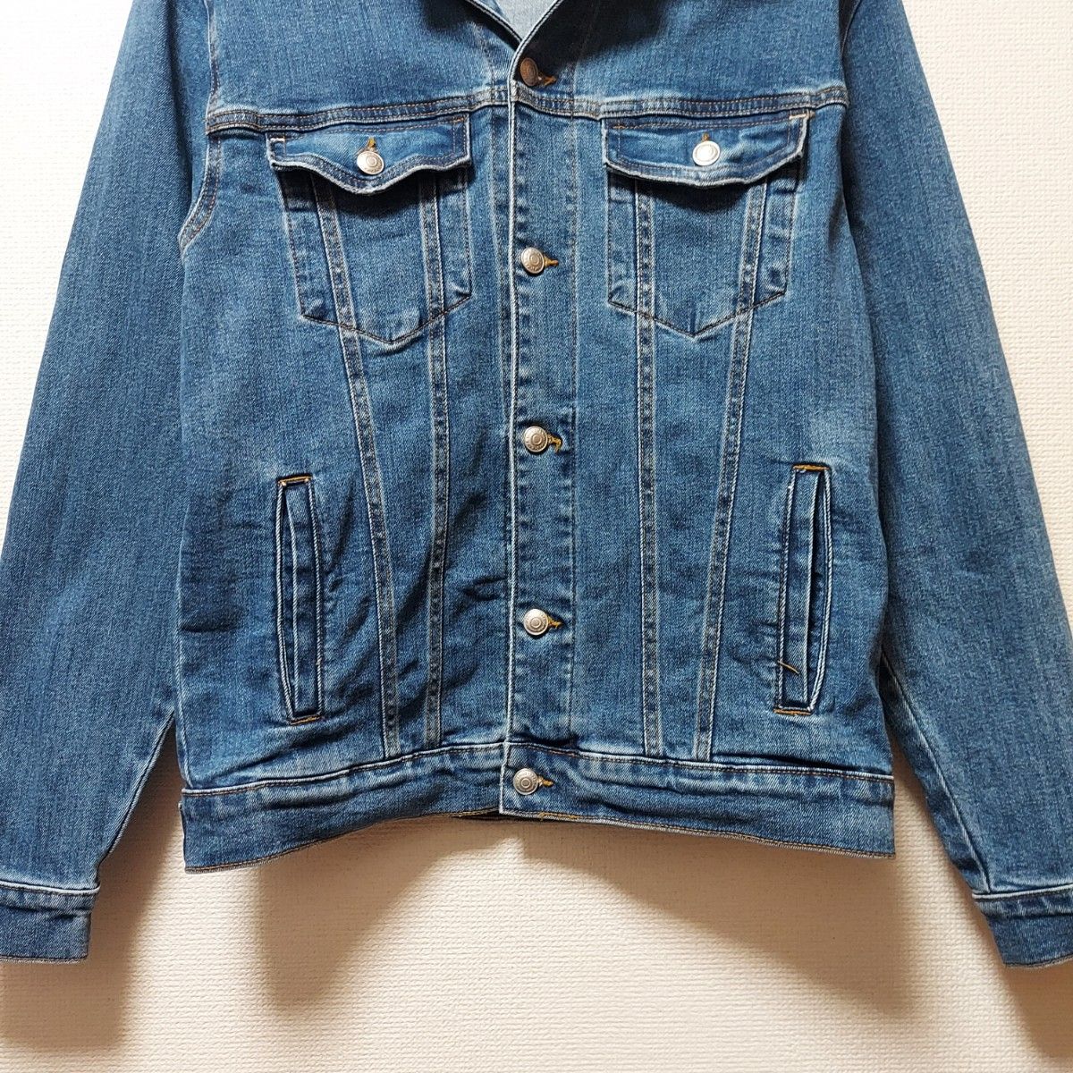ZARA ザラ メンズ Mサイズ デニムジャケット Gジャン|Yahoo ZARA ザラ メンズ Mサイズ デニムジャケット Gジャン|Yahoo